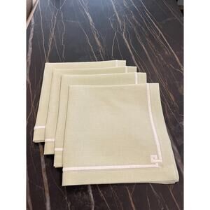 Williams Sonoma Linen Napkins (4)